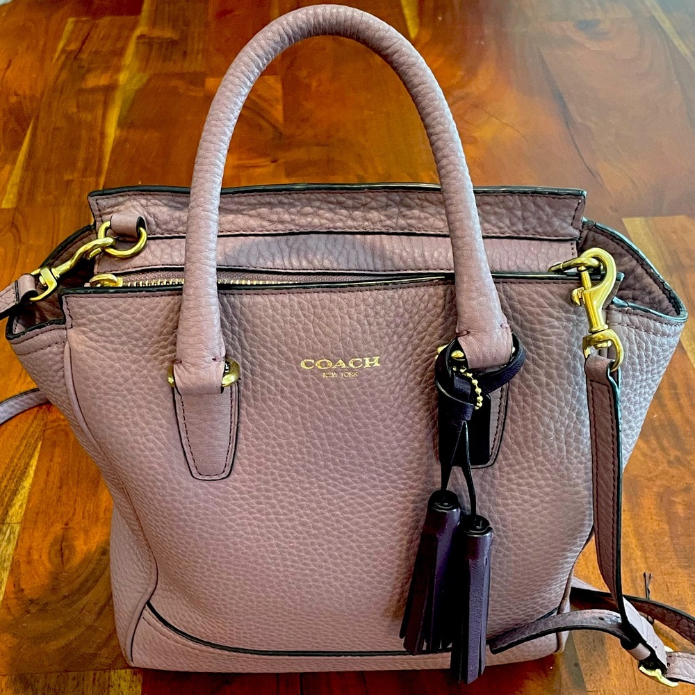 Coach violet purse
